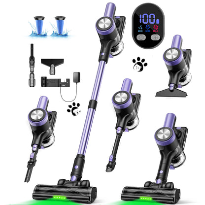 Aureon XS35 - Cordless Vacuum Cleaner - Purple