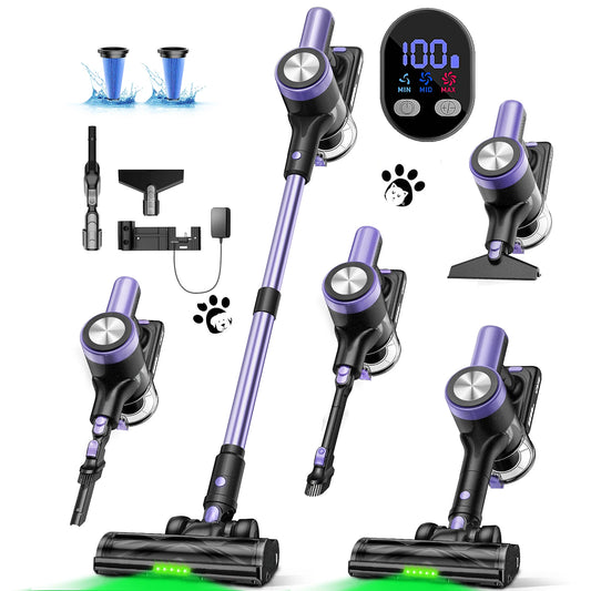 Aureon XS35 - Cordless Vacuum Cleaner - Purple