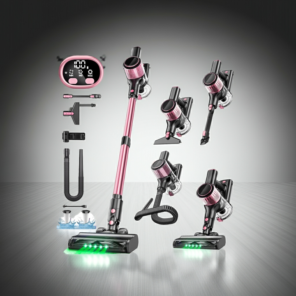 Aureon XS35 - Cordless Vacuum Cleaner - Pink